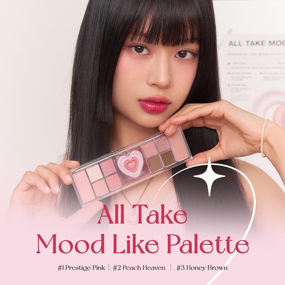 All Take Mood Like Palette Peritage - #01 Prestige Pink