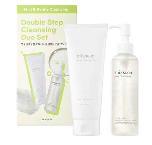 [MIXSOON] Double Cleansing Set 2-Step Wash Set