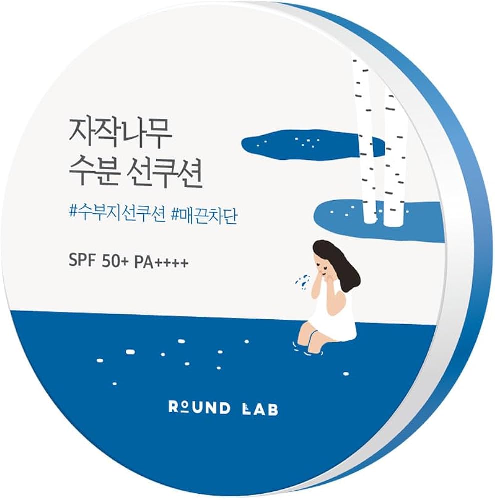 Round Lab Birch Juice Moisturizing Sun Cushion