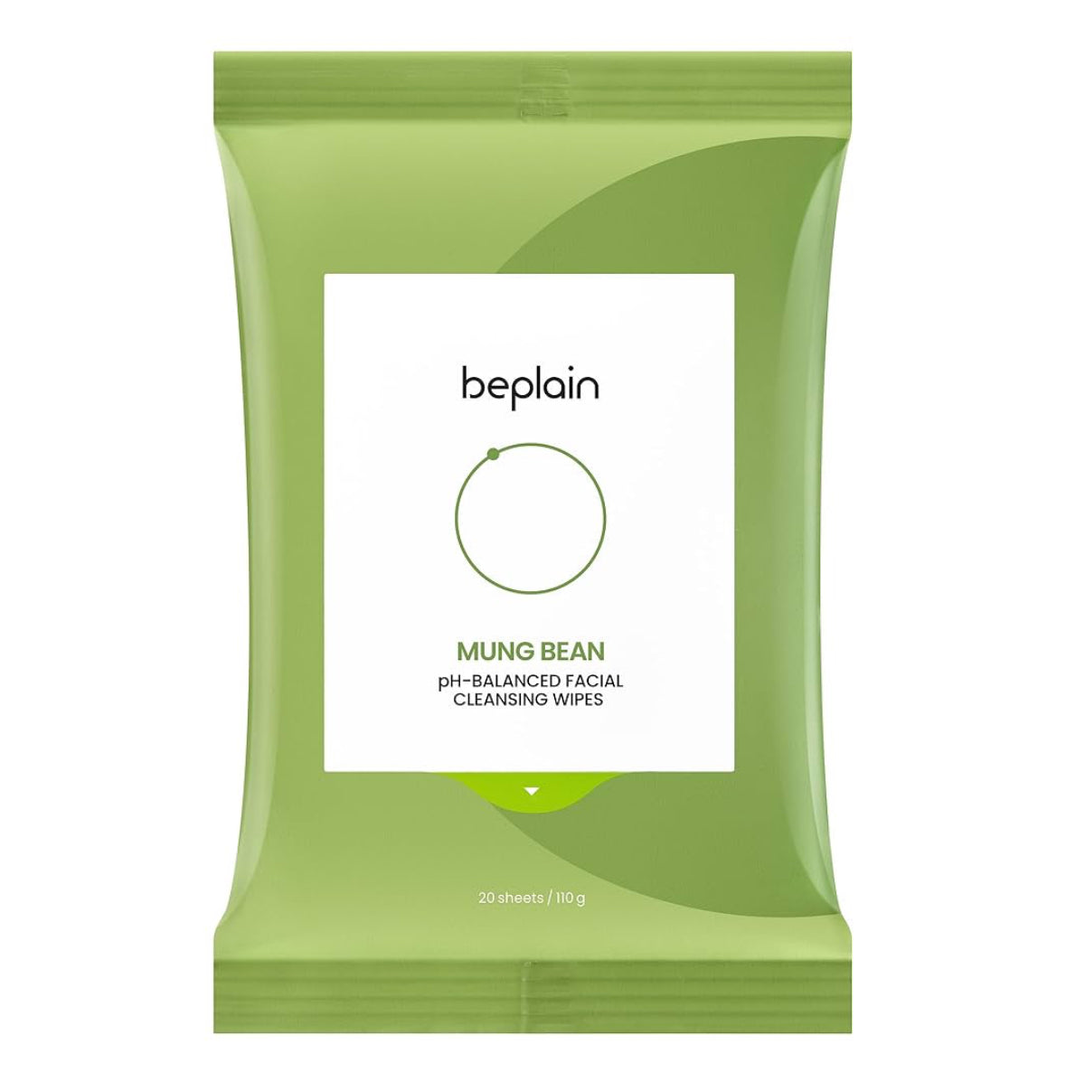 [beplain] Mung Bean pH-balanced Facial Cleansing Wipes