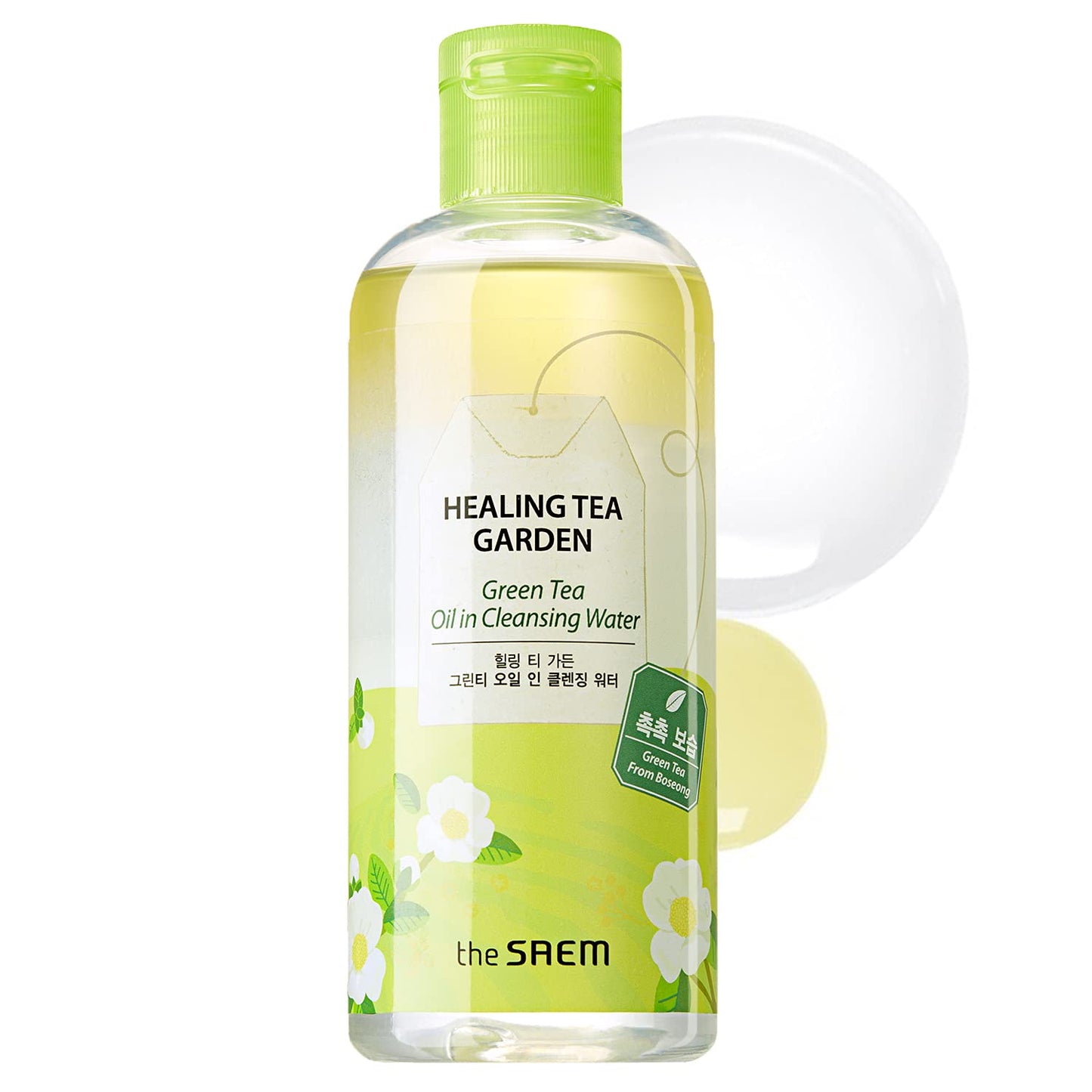 [the Saem] Healing Tea Garden Green Tea Oil In Cleansing Water 300ml