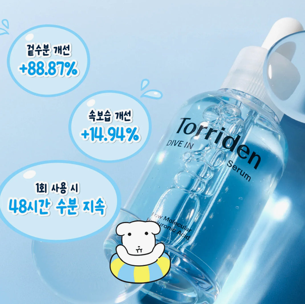 Torriden Dive-In Serum 50ml Refill Set (+Keyring) (Ganadi Collaboration)*BAJO PEDIDO*