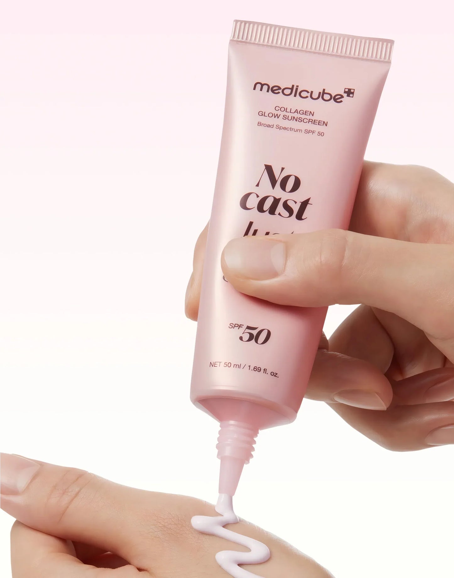 [medicube] No Cast Just Glow Collagen Glow- Protector solar SPF50 sun