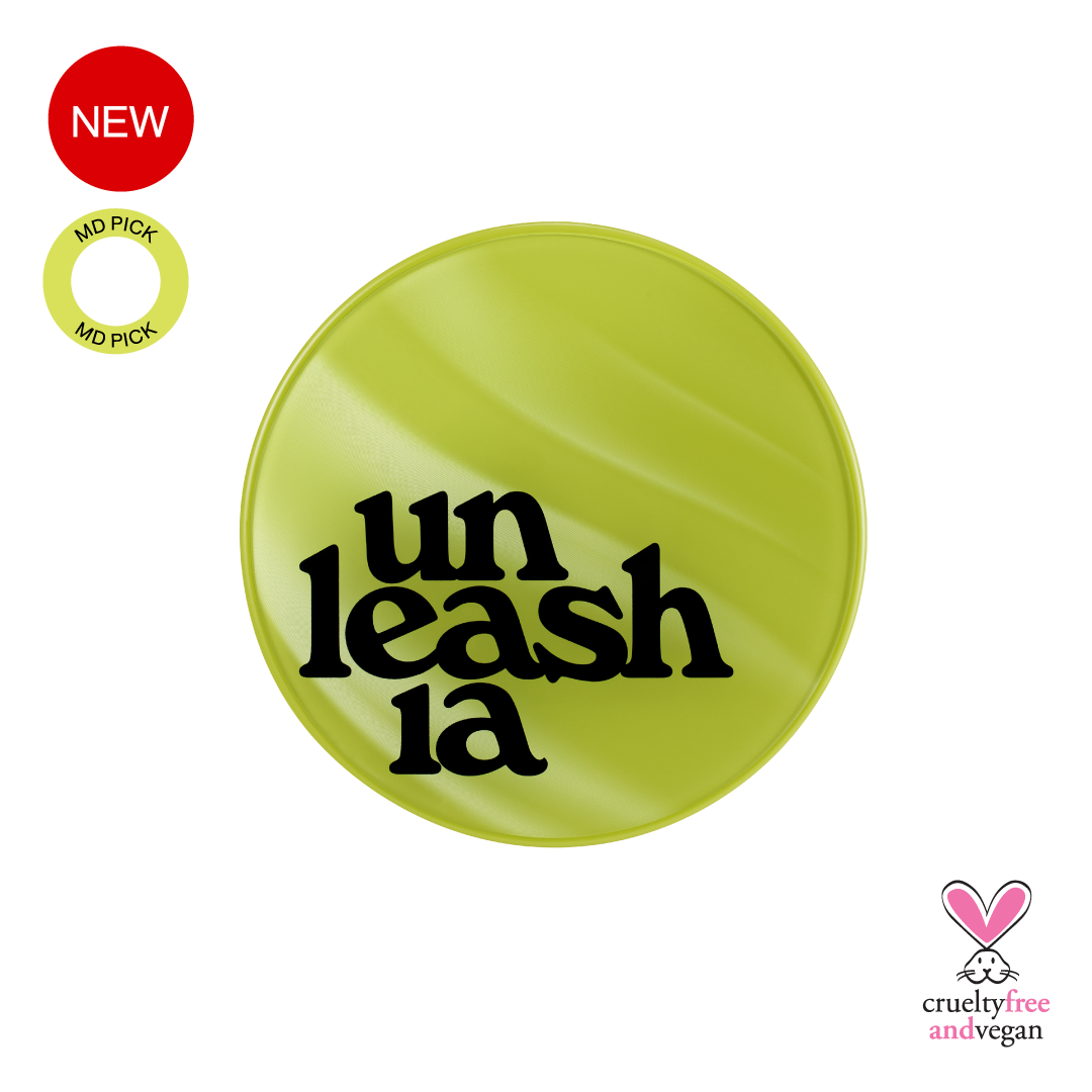 UNLEASHIA Satin Wear Healthy Green Cushion