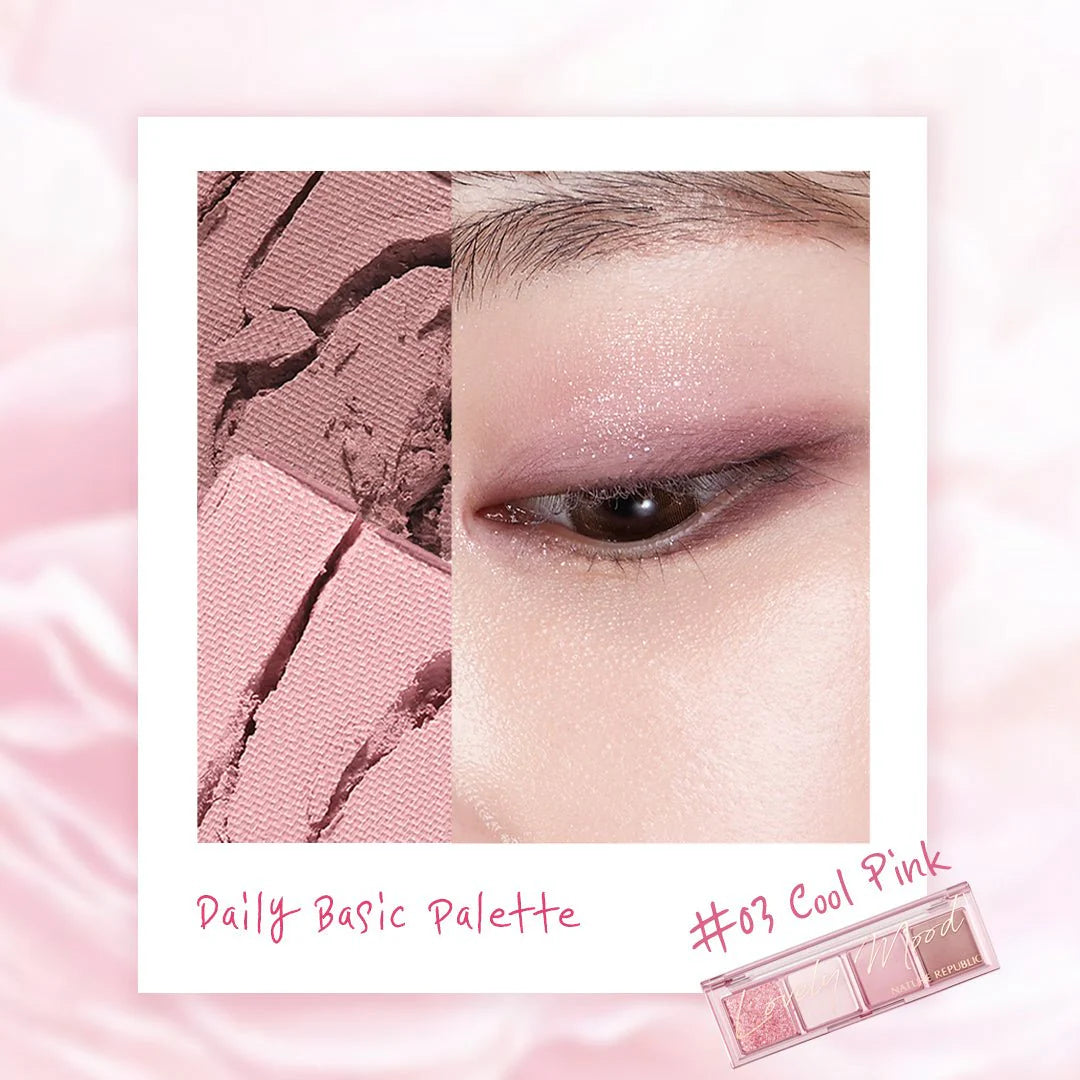 [Nature Republic] Daily Basic Palette - #03 Cool Pink