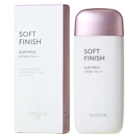 [Missha] All-Around safe Block Soft Finish Sun Milk SPF50+/PA+++70ml