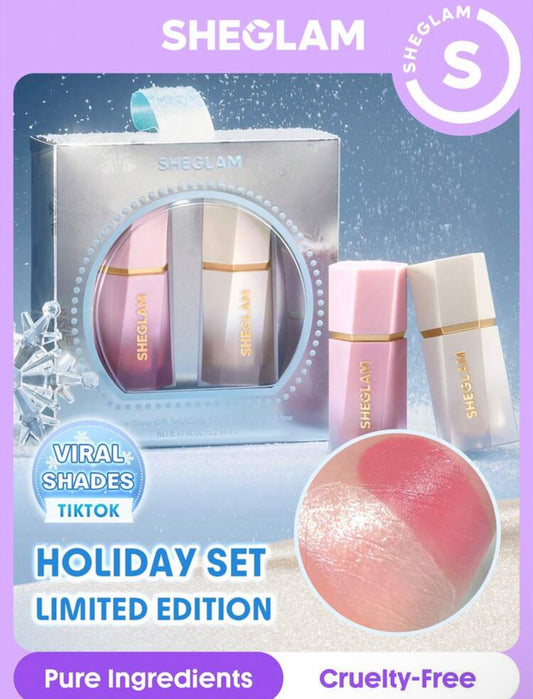 SHEGLAM Holiday Set Blush& Highlighter