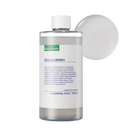 EQQUALBERRY Swimming Pool Daily Facial Toner 300ml