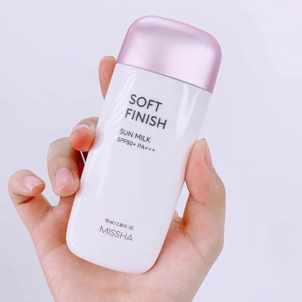[Missha] All-Around safe Block Soft Finish Sun Milk SPF50+/PA+++70ml