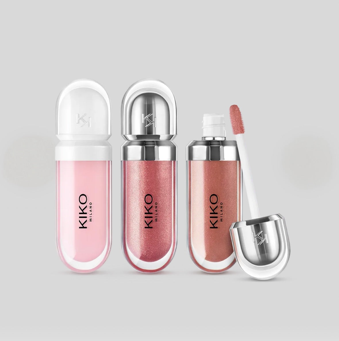[Kiko Milano] Edición limitada Glossy Set *BAJO PEDIDO*