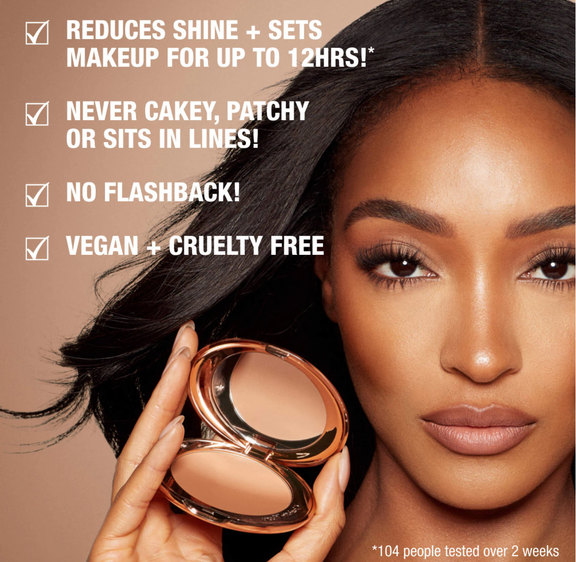 [Charlotte Tilbury] Mini Airbrush Flawless Finish Refillable Blurring & Setting Powder/ 1 Fair