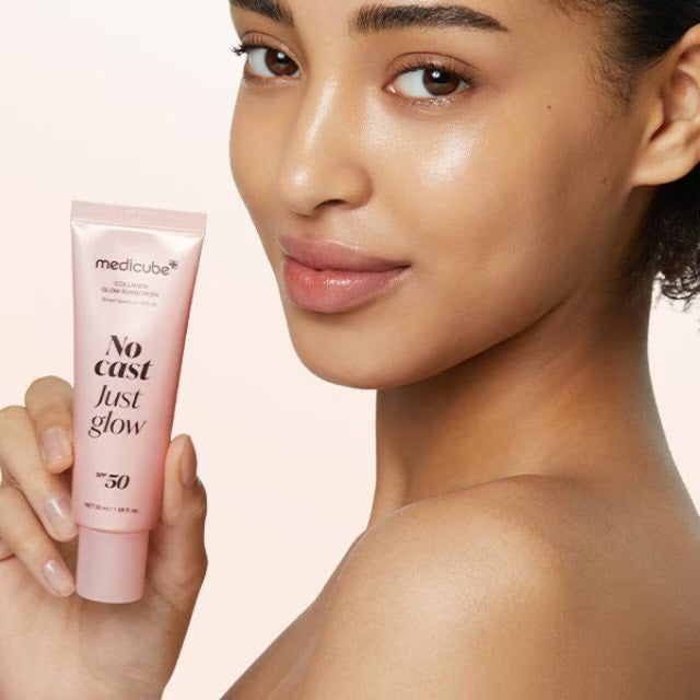 [medicube] No Cast Just Glow Collagen Glow- Protector solar SPF50 sun