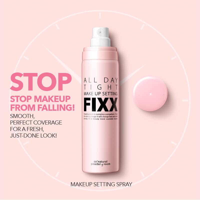 All Day Tight Make Up Setting Fixer Mist- Fijador de Maquillaje