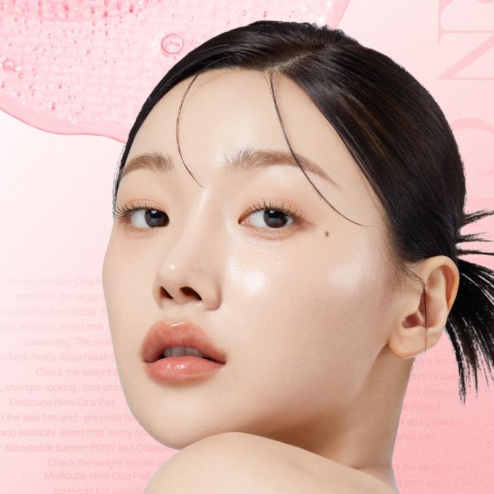 [medicube] PDRN Pink Collagen Toning Gel Toner Pads 70P