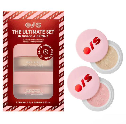 [ONE/SIZE] Ultimate Blurring Setting Powder Blurred & Bright Travel Duo