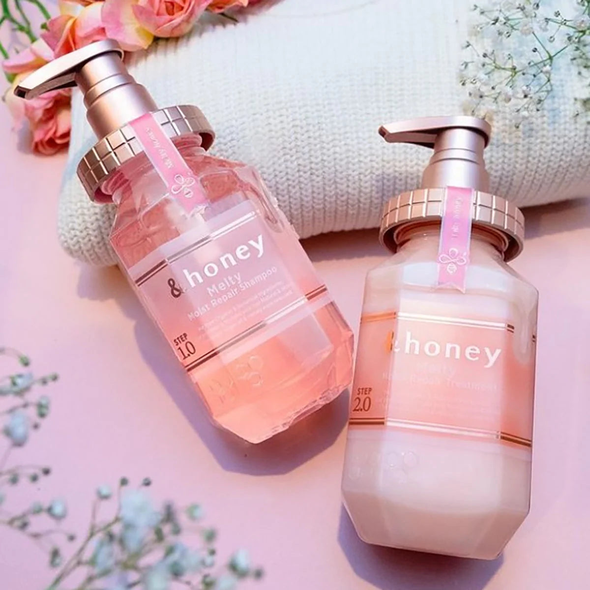 [Vicrea] &honey Melty Moist Repair Shampoo 440ml