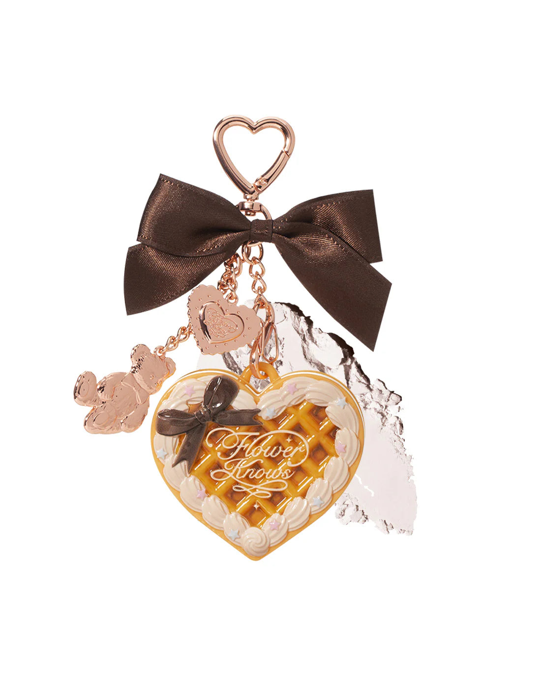 [Flower Knows] The Sweetie Bear Mini Setting Powder  02 Cookie