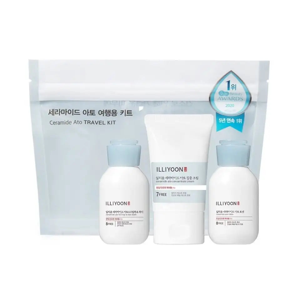 [illiyoon] Ceramide Ato Travel Kit Bundle Set