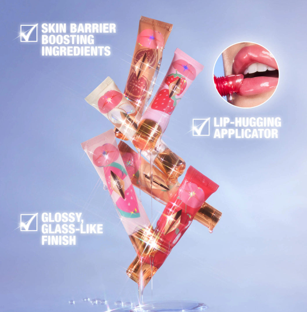 [Charlotte Tilbury] Unreal Lips Healthy Glow Nectar Lip Oil with Hyaluronic Acid and Vitamin E