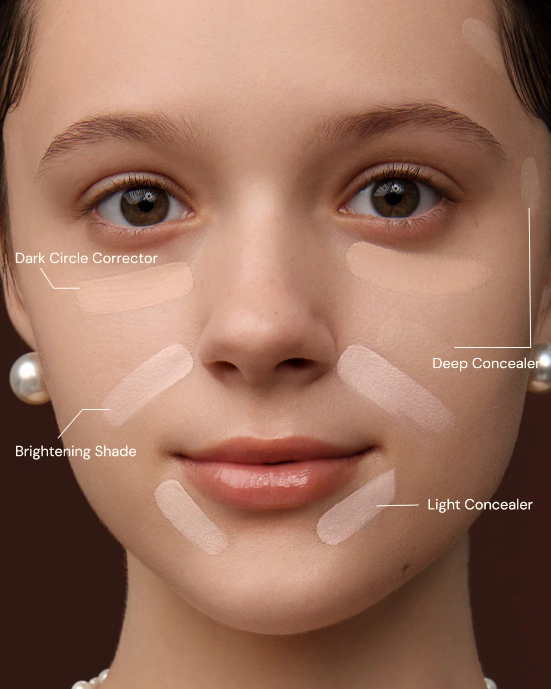 [Flower Knows] The Sweetie Bear 4-Color Concealer Palette 01 Strawberry Chocolate