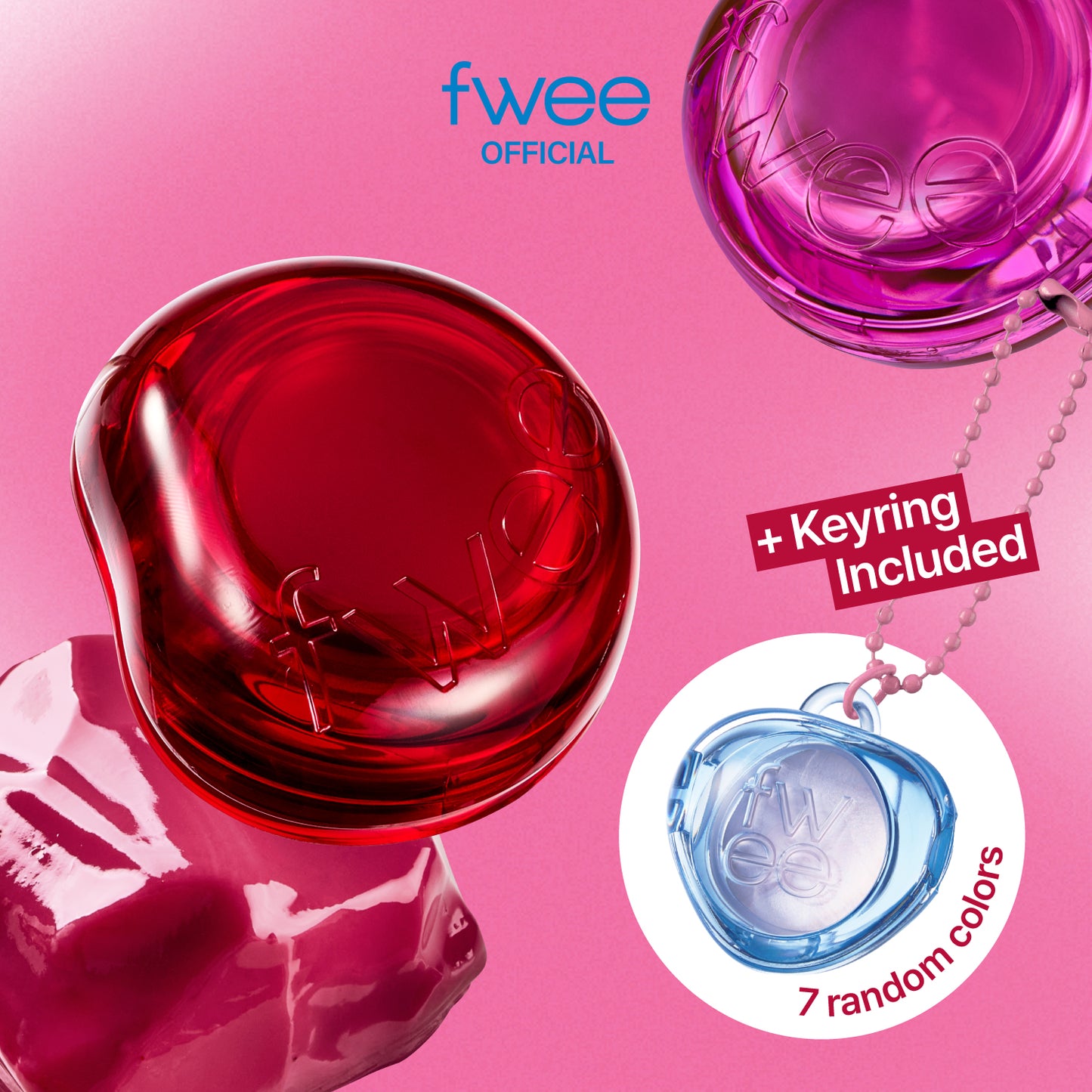 fwee Jelly Pot+ Keyring Set