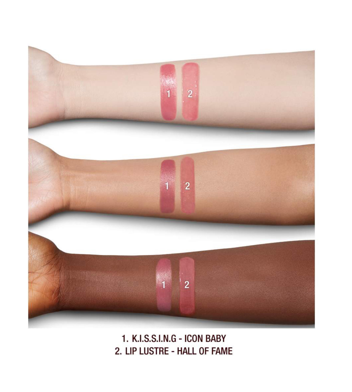 Charlotte Tilbury Lip Gloss Duo ICON BABY